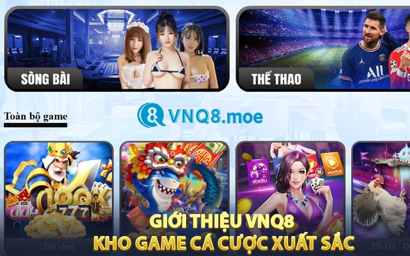 Giới Thiệu VNQ8 - Kho Game Cá Cược Xuất Sắc